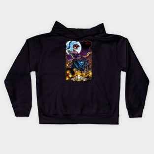 curves and bullets  the rise of malvida Kids Hoodie